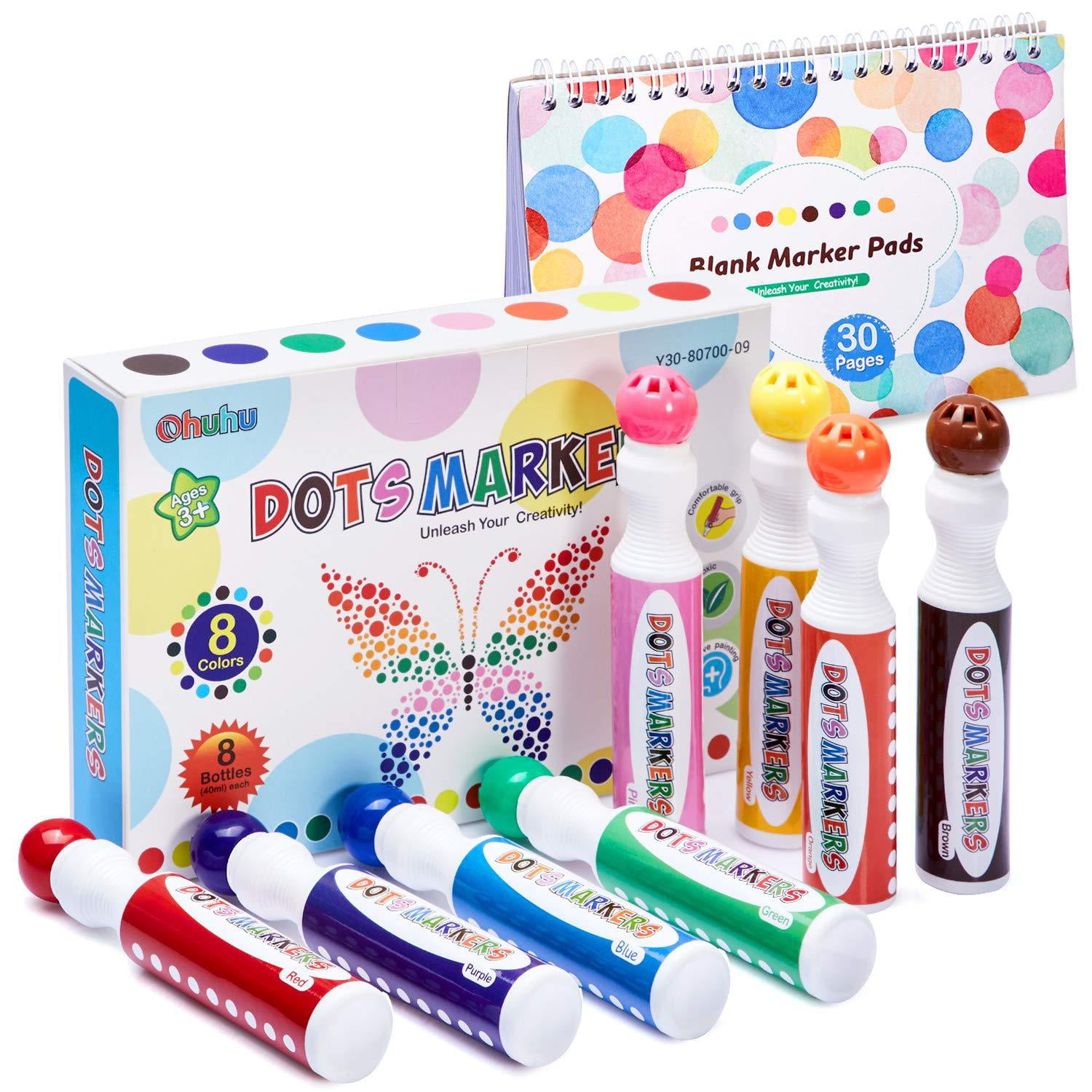 4 Pack Mixed Colours Bingo Dabbers Paint Markers Pens for Kids Art Craft for sale online