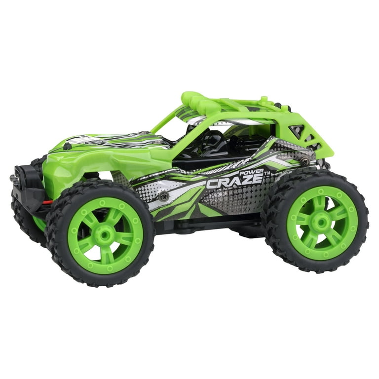 Power Craze 2.0 Mini RC Car With Remote Control Green Brand New