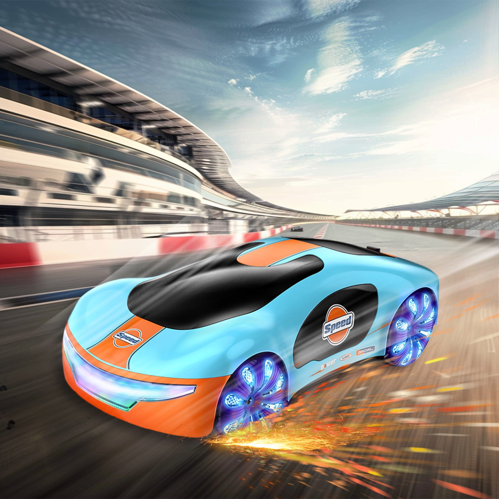 C-511 A Gesture Induction Remote Control Racing Car New Energy Concept Led Streamer Drift Sports Vehicle Toy #4DD6B