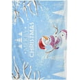 thumbnail image 2 of Coolnut Christmas Snowman Tablecloth, Waterproof Washable Polyester Square Table Cover, Durable Tablecloth for Kitchen Dining Table Party Decor, 60"X 60", 2 of 7