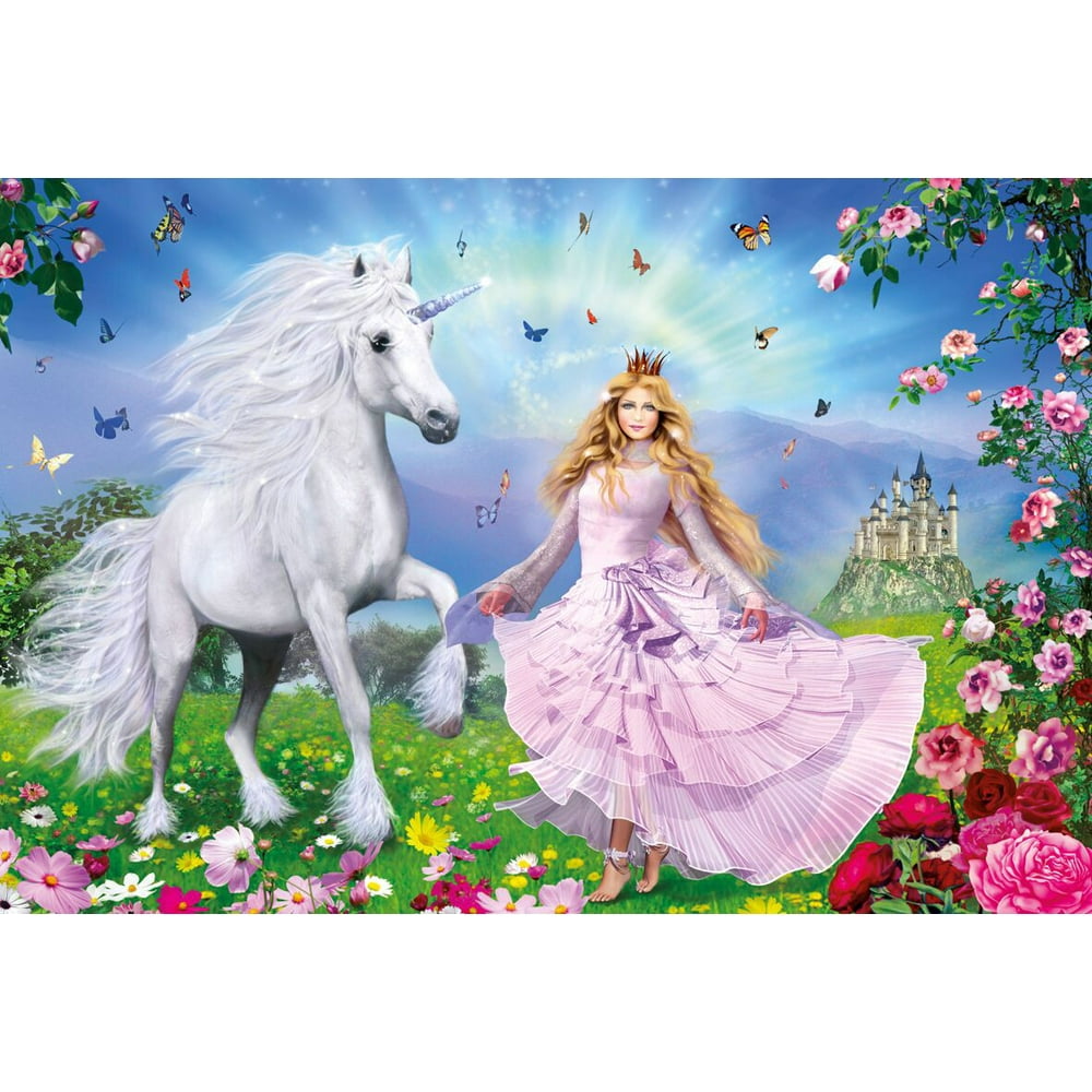 schmidt spiele the unicorn princess 100 piece childrens puzzles