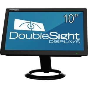 10IN LCD 1024X600 500:1 DS-10U USB BLK VIDEO ADJ STAND