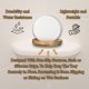 thumbnail image 3 of Bamboo Soap Dish & Tray with Drainage, Eco-Friendly Shower Steamer Holder, Durable Design, 1 Count by LatherGreen, 3 of 9