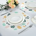 thumbnail image 6 of 15.4inch Round Placemats, DIY Printing Design, Suitable for Kitchen, Table Party Decoration An Abstract Pattern, 6 of 7