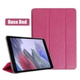 thumbnail image 1 of Cover For Samsung Galaxy Tab A7 Lite 8.7 SM-T220 SM-T225 Tablet Case Tri-fold Hard PC Back Cover Tab A7 Lite 2021 Case Funda Rose Red A7 Lite T220 T225, 1 of 6
