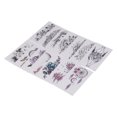 thumbnail image 3 of 14pcs Temporary Flower Animal Tattoos Paper Waterproof Fake Tattoo Stickers Sets, 3 of 14