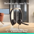 thumbnail image 3 of LOGITECH USB-A HEADSET STEREO H570E, TEAMS, 3 of 7
