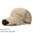 thumbnail image 1 of Gorras de béisbol ajustables para hombre y mujer, sombrero de béisbol para exteriores, visera deportiva para correr, gorra de malla de secado rápido, transpirable, Verano, 1 of 4
