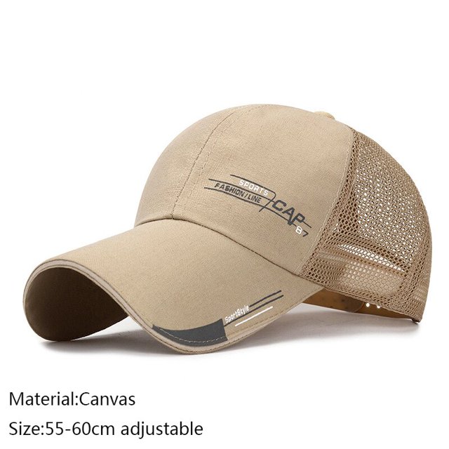Gorras de béisbol ajustables para hombre y mujer, sombrero de béisbol para exteriores, visera deportiva para correr, gorra de malla de secado rápido, transpirable, Verano
