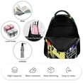 thumbnail image 3 of Cartoon Bill Cipher Gravity Falls Backpack School Student Book Bag Satchel Rucksack Adjustable Shoulders Daypack, 3 of 5