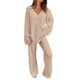 thumbnail image 1 of Conjunto Coordinado PRETTYGARDEN de Dos Piezas con Suéter en Caqui Talle S, 1 of 8