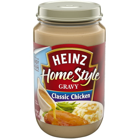 (2 pack) Heinz Home-Style Classic Chicken Gravy, 12 oz (Best Canned Chicken Gravy)