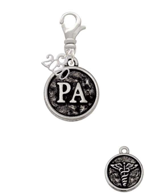 Pa Caduceus Charm Charms for Bracelets and Necklaces