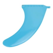 Surfboard Fin PVC 13.1in Blue Thruster Fin Surfing Board Accessories for Long Board Stand Up Paddle