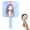 style2, variant on RAGUPEL Hand Mirrors with Handle,Hand Mirror with Square Panel 6.3"*3.5"*0.4" Small Mirror,Cartoon Girl Print Hand Held Mirrors with Handle,Style1