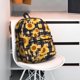 thumbnail image 5 of Easygdp Vintage Black White Plaid Sunflowe Mochila Casual para Portátil, Mochila para Escuela, Viajes, Negocios, 5 of 6