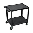 thumbnail image 1 of AV Cart LUXOR LP26-B 26H con 2 estantes de 136 kg de capacidad, color negro, 1 of 8