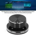 thumbnail image 4 of Perilla De Control Multimedia De Control De Volumen USB, Perilla De Control De Volumen USB Giratoria De 360 ​​​​grados Profesional Tipo C Versátil Plug And Play Para PC, 4 of 7