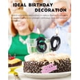 thumbnail image 4 of FIGT-Number 19 Candles,19th Birthday Candles,Black Happy Birthday Candle for Cake,3D Design Cake Topper Decorations for Boy Men Pet Birthday Party Wedding Anniversary Celebration Supplies【0514】, 4 of 7
