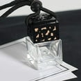 thumbnail image 5 of Xihbxyly Frasco de Perfume para Coche, Minidifusor Colgante, Diseño Moderno de Aromaterapia, Aspecto Transparente y Elegante, Ideal para Coche, Oficina, Baño, Ambiente Romántico, Paquete de 20, Negro, 5 of 5