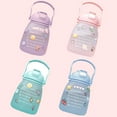 thumbnail image 3 of Cute Water Bottles 1300Ml Large Capacity Big Pot Belly Water Bottle For Girls Kids School, 3 of 5