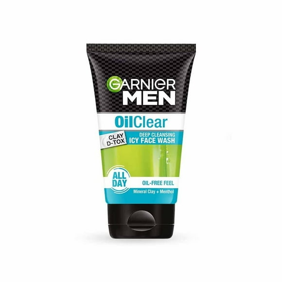 Limpiador Facial Garnier Men Oil Clear 100 g