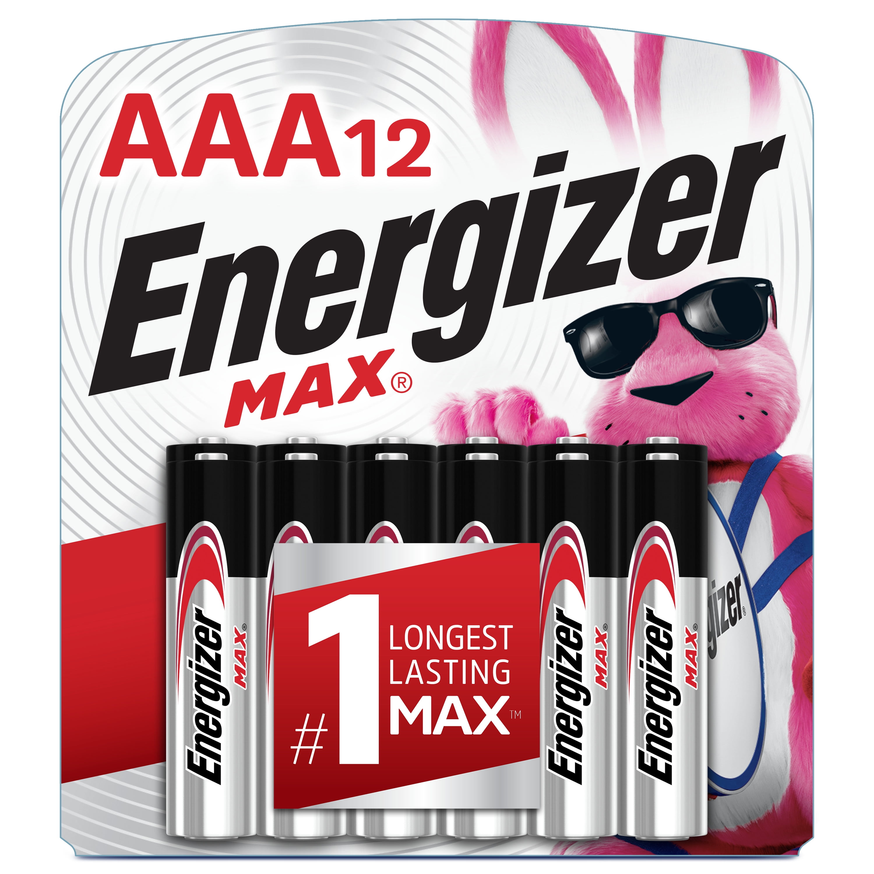 Energizer MAX AAA Batteries 12 Pack Triple A Alkaline Batteries 