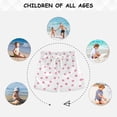 thumbnail image 6 of FORMRS Boys Swim Trunks Quick Dry Mesh Lining Beach Boardshorts, Sizes XS-XL, Pink Polka Dots, 6 of 7