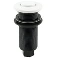 thumbnail image 2 of Westbrass ASB-50 Disposal Air Switch and Single Outlet Control Box, Flush Button, Powder Coat White, 2 of 13