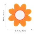 thumbnail image 2 of BRIGHTFUFU 6Pcs Tennis Silicone Dampener Flower Shape Decorative Racket Accessory Assorted Color, 2 of 5