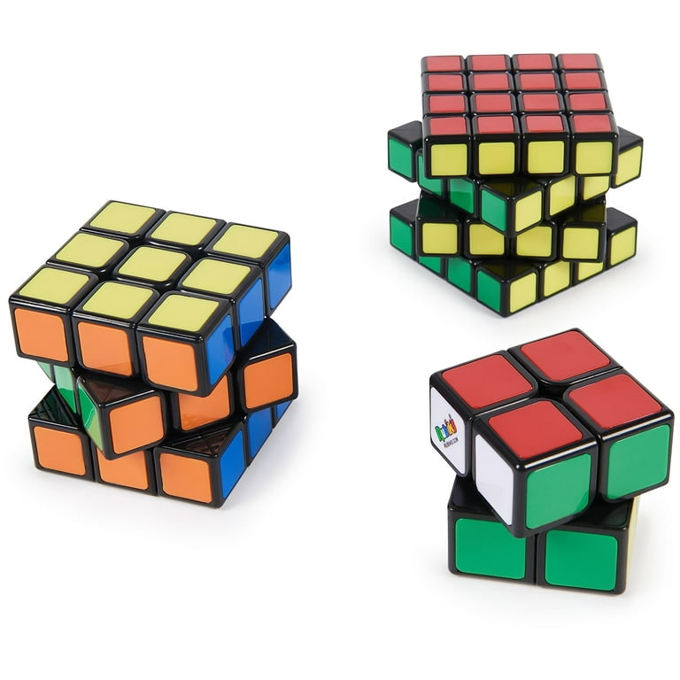 Original Rubik's Cube Colors and Eiffel Tower