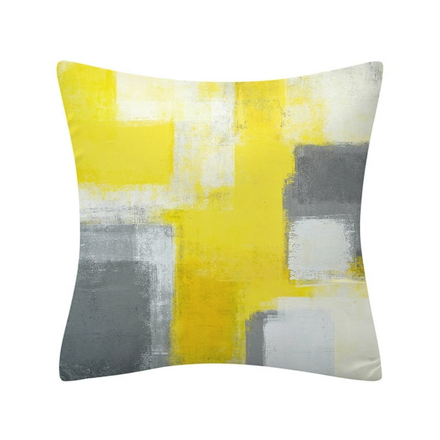 2 Pcs Abstract Pillowcase Throw Pillow Case Sofa Seater, 45*45cm #36
