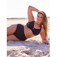 thumbnail image 2 of Women's Coco Reef U95208 Classic Solids Impulse Rollover Bikini Swim Bottom (Navy Captain L), 2 of 6