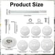 thumbnail image 5 of PVC Inside Pipe Cutter Tool Kit,Inside Pipe Cutter for PVC Pipe Depth Gauge Guide Internal Pipe Cutter Plumbing Tool Set, 5 of 5