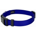 thumbnail image 3 of Country Brook Petz® Bright Royal Blue Everyday Nylon Dog Collar and Leash, Medium, 3 of 6