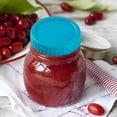 thumbnail image 2 of ACDANC 86Mm Wide Mouth Plastic Mason Jar Lids,9Pcs Plastic Storage Caps with Sealing Rings for Canning Jars Lids for Mason Jars Wide Mouth, 2 of 7