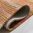 thumbnail image 7 of SAFAVIEH Marbella Kennard Striped Area Rug, Natural/Red, 4' x 6', 7 of 7