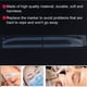 thumbnail image 4 of Adhesivo auxiliar semipermanente desechable, material de, 3 tipos, ayuda a dar forma a las cejas, juego de 6 piezas para tatuador, silicona pvc, como se M. en las imápenes, 4 of 7