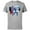 Athletic Heather, variant on Star Wars Ahsoka Spacesuit Lightsaber Battle Rebel Jedi - Short Sleeve Cotton T-Shirt for Adults - Customized-Black
