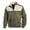 #01 Green 【Mix, Match & Rotate: Stock Up on Daily Colors】, variant on Plus Size Big & Tall Men's Casual Color Block Hoodie Half Zip Up Stand Collar Long Sleeve Thin Outdoor Top Jacket Nylon Spandex Lightweight Fashion Pullover Travel Daily Workout