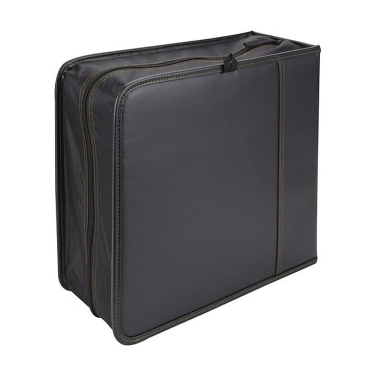 Case Logic 336 Capacity CD Wallet, Black with MOVEABLE BINDER DISC