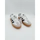 thumbnail image 4 of Ad-id-as Originals Men's Samba XLG White Collegiate Green Sneakers IE9181 NEW, 4 of 6