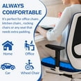 thumbnail image 6 of Gel Seat Cushion, Large Cooling Gel Cushion Breathable  Chair Pads for Home Office Car Wheelchair, 6 of 6