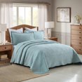 thumbnail image 2 of 3-Piece 100% Cotton Oversized Bedspread Set Coverlet Set Embroidered Quilt Set Farmhouse Bedding Set TF, 2 of 8