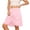 Pink, variant on Girls School Uniform Skirts High Waisted Pleated Skort with Lining Shorts Back To School Clothes for Tween Girls School Uniform Dress 10-11 Years