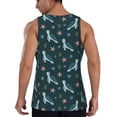 thumbnail image 6 of Rocae Cute Turtle for Men's Workout Tank Top Men's Running Tank Top Dry Fit Athletic Workout Tank TopsX-Large, 6 of 9