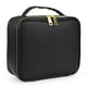 thumbnail image 4 of Neceser de viaje multifuncional, contenedor impermeable de PU con separadores, grande Negro, 4 of 5