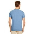 thumbnail image 2 of The Gildan Adult Softstyle 45 oz T-Shirt - HEATHER INDIGO - S, 2 of 2