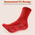 thumbnail image 6 of Heated Socks, Self Heating Socks, Tourmaline Self-Heating Magnetic Socks, Massage Socks for Men and Women, Foot Warmer Socks, Great for Outdoor Mountaineering, Skiing, Fishing, 6 of 8