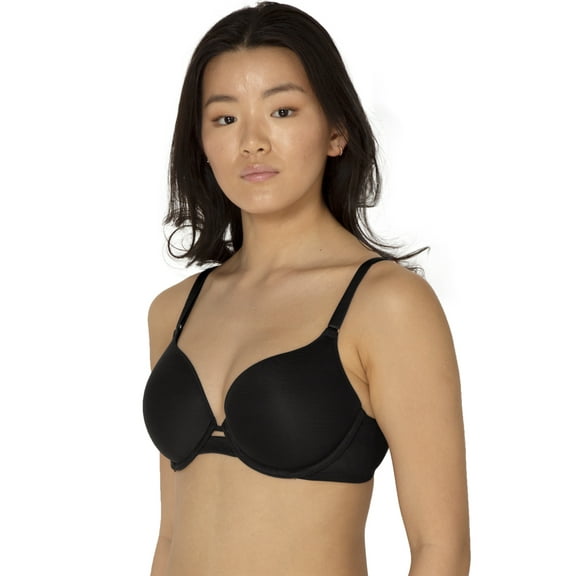 Smart & Sexy Women's Everyday Invisible Full Coverage T-Shirt Bra